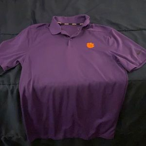Clemson Nike Golf Polo.